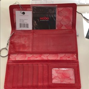 Hobo Sadie red wallet